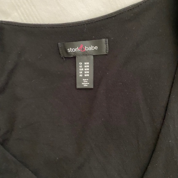 Stork and Babe fitted maternity dress - Picture 3 of 4